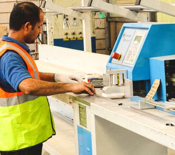 CNC Spacer زجاج