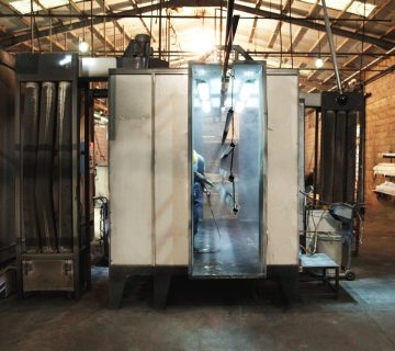 – خط دهان powder coated